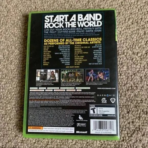 XBox 360 Rock Band ⭐️ - Picture 3 of 4